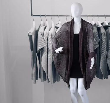 Sweter kokon z lnu