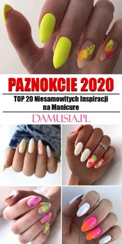Modne Paznokcie 2020 – TOP 20 Niesamowitych Inspiracji na Manicure