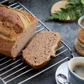 Chlebek bananowy orkiszowy z cynamonem i kurkumą