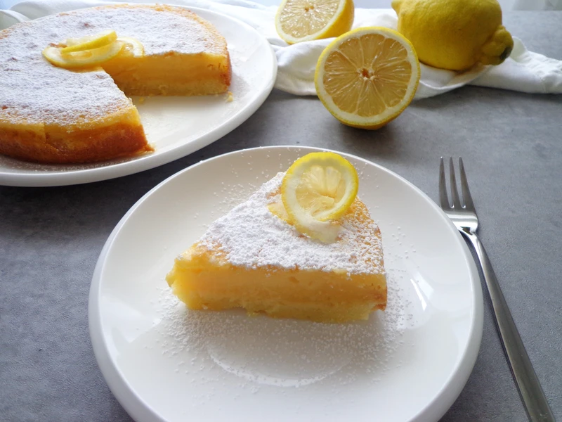 Tarta z kremem cytrynowym