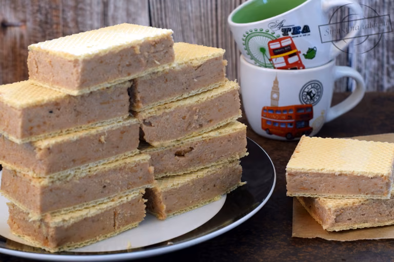 Wafle z mlekiem w proszku