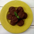 Ciasteczka czekoladowo-pomarańczowe bez cukru