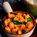 Curry z kalafiorem i indykiem