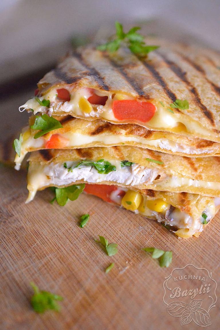 Quesadilla z kurczakiem