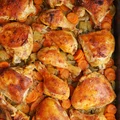 Pieczone udka kurczaka