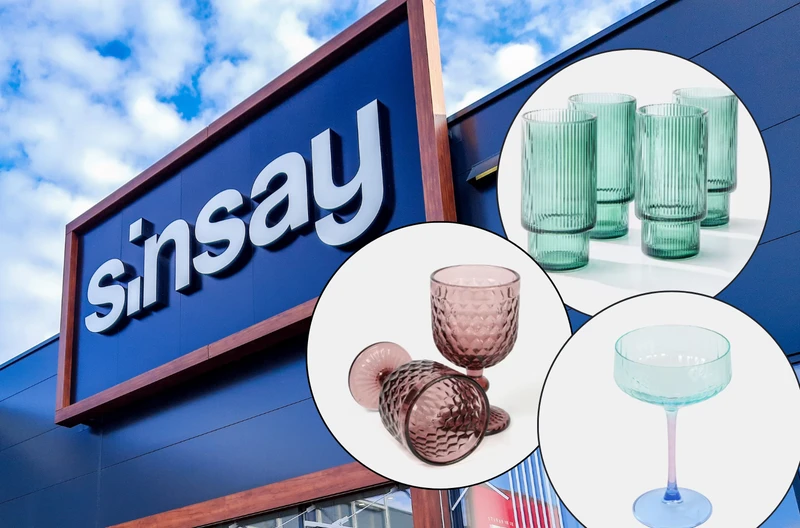 Te retro szklanki i kieliszki z Sinsay to hit lata 2025! Powrót do czasów PRL z efektem wow już od 13 zł