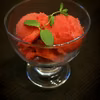Orzeźwiający sorbet arbuzowy