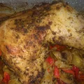 Pieczona noga z indyka
