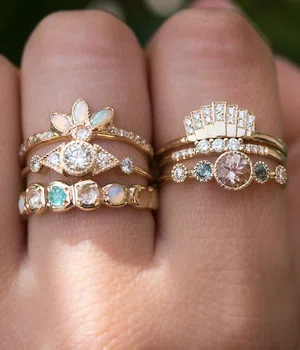 Piękne pierścionki