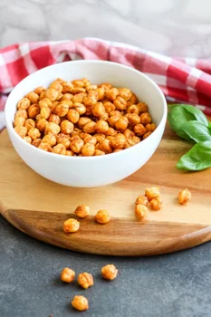 Pieczona ciecierzyca czyli paprykowa fit przekąska