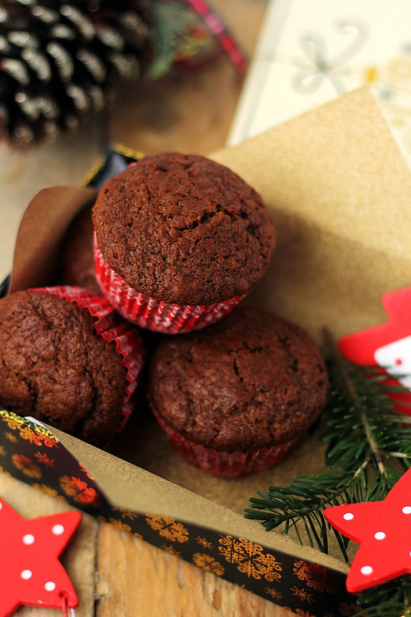 Muffiny piernikowe
