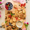 Mini pancakes z czekoladą