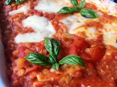 LASAGNE Z SOCZEWICĄ