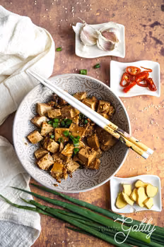 Marynowane tofu