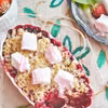 Crumble z owocami z dodatkiem lodów
