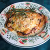 Kotlet schabowy w rozmarynowym sosie