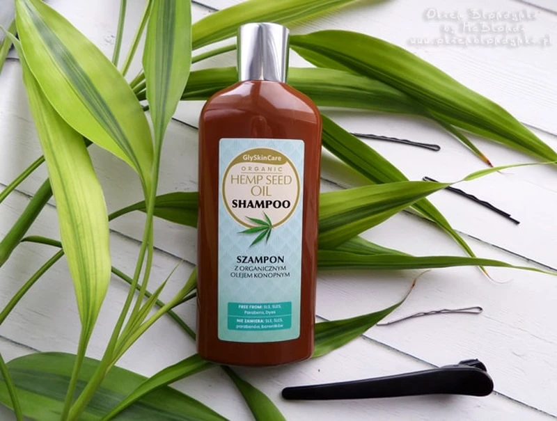 GlySkinCare Szampon z organicznym olejem konopnym – delikatna pielęgnacja włosów i skóry głowy