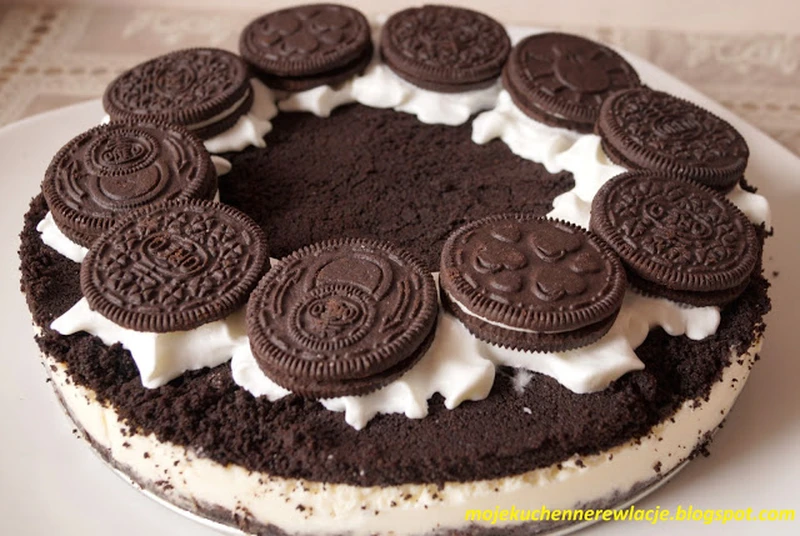 Tort oreo bez pieczenia
