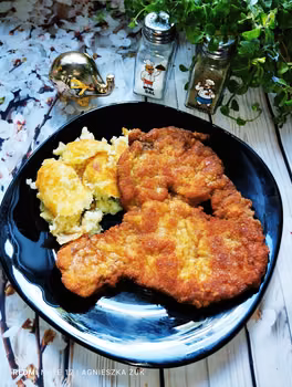 KOTLET Z KARKÓWKI JAK SCHABOWY W PŁATKACH OWSIANYCH