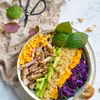 SAŁATKA Z KOMOSĄ RYŻOWĄ DO PRACY LUB LUNCH/ FIT PRZEPISY