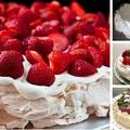 Pyszna pavlova z truskawkami