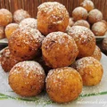 Mini pączki serowe
