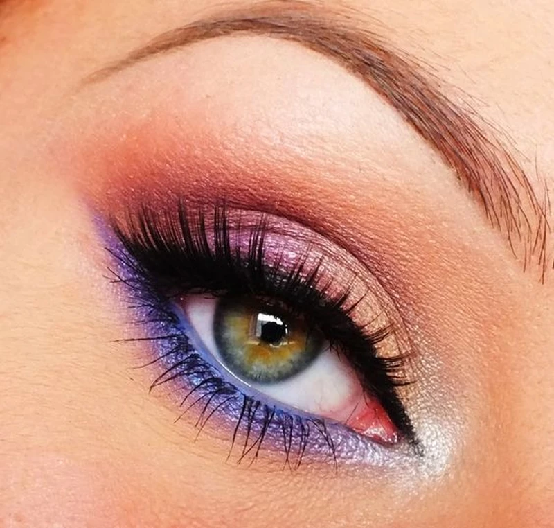 Kolorowy make up