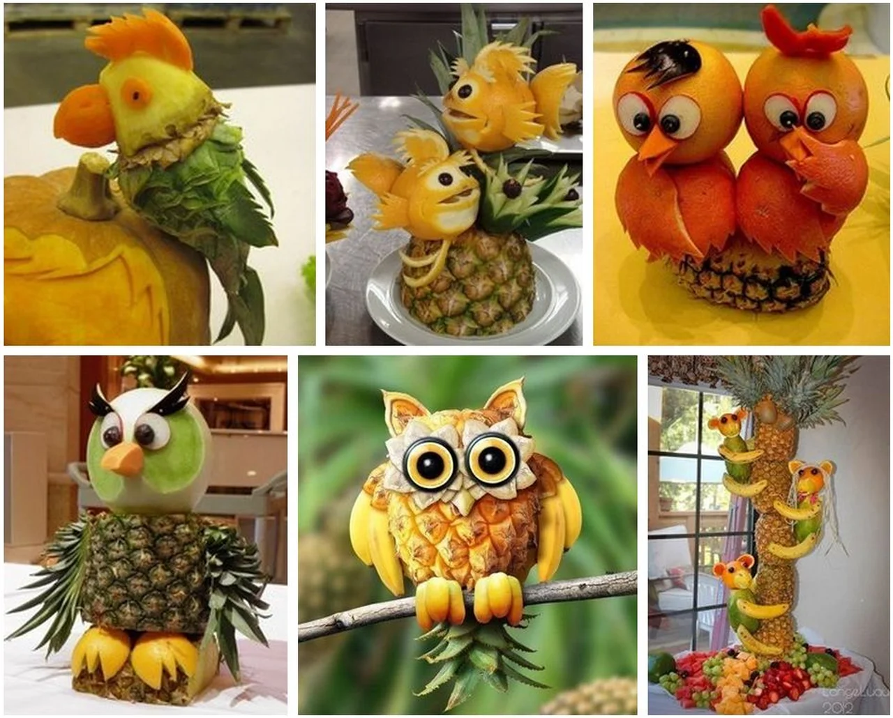 Kompozycje z owoców