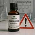Partie suplementu Ahwagandha wycofane z obrotu! Wykryto przekroczone stężenie chlorpiryfosu