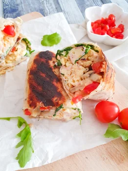 Śniadaniowe burrito
