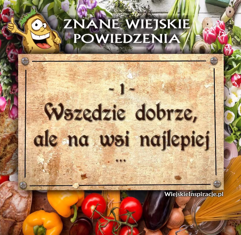 Wiejskie Inspiracje - nie zapomnij polubić - tam się wiele dzieje ;)