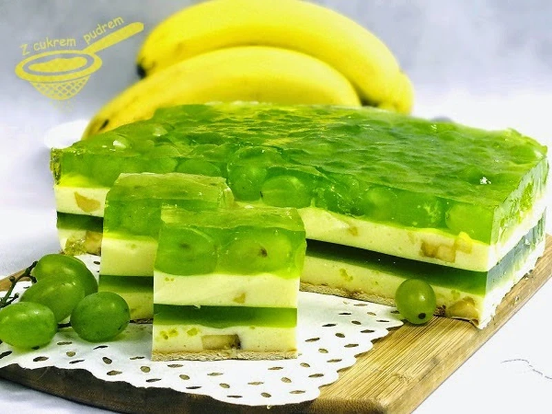 ciasto "Bananowa randka" (bez pieczenia)