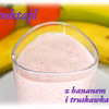 Koktajl truskawkowo-bananowy
