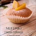 Muffinki z musem jabłkowym i brzoskwinią