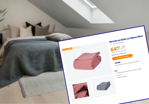 Ta narzuta z Action totalnie odmieni sypialnie za 64,90 zł! Cudownie miękka, sztruksowy motyw i modne kolory robią wrażenie