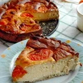 Zdrowy sernik z morelami, bez cukru