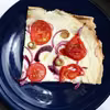Tarte Flambee z pomidorami