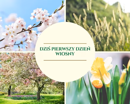 Pierwszy dzień wiosny już dziś !
