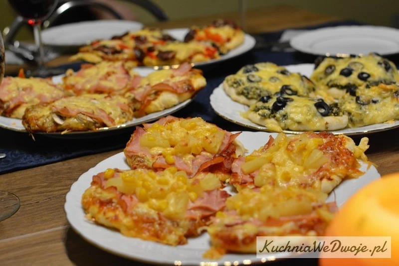 Mini pizza w 4 smakach