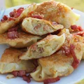 Pierogi z tartymi ziemniakami. Przepis krok po kroku