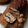Bezglutenowy chlebek bananowy z czekoladą z mąki jaglanej