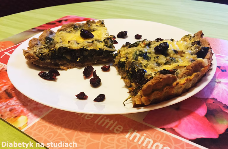 Tarta ze szpinakiem