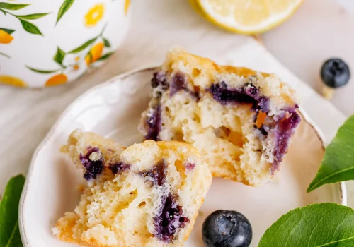 Cytrynowe muffiny z mascarpone