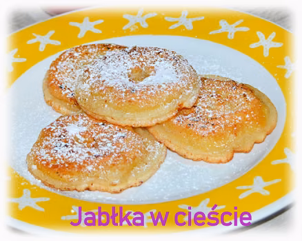 Jabłka smażone w cieście