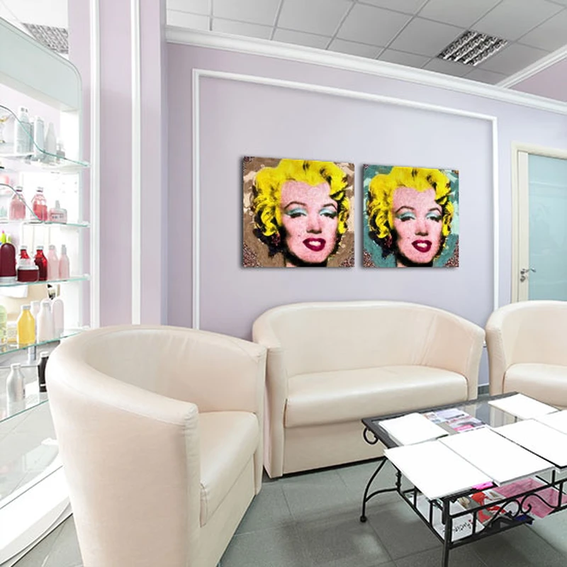 Marlin Monroe w stylu pop art