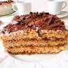 Torcik tiramisu z ricottą i czekoladą