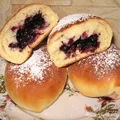 Drożdżówki jagodzianki