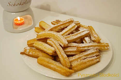 Churros z czekoladą