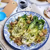 Pak choi z pieczarkami