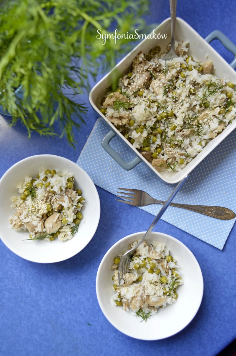 Pyszne, wiosenne risotto.